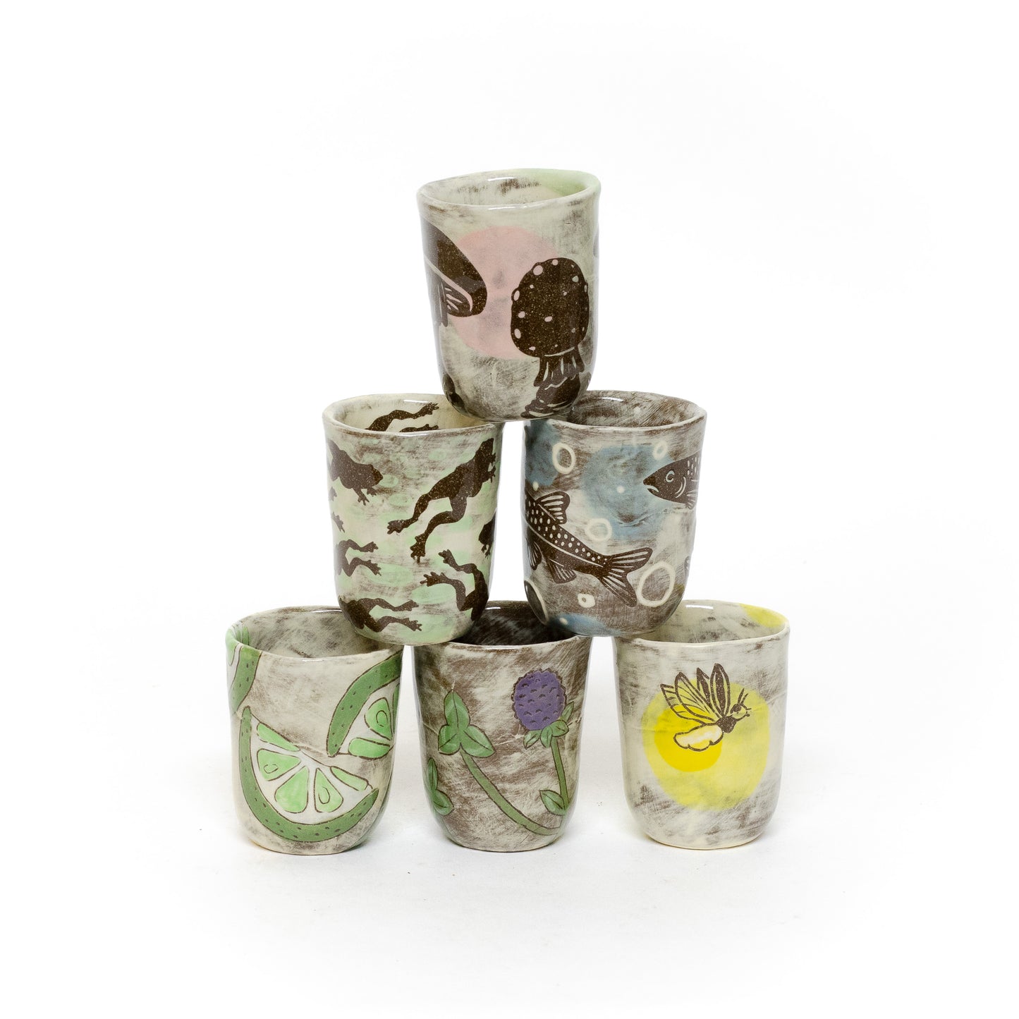 Mini cup - fireflies (2 oz)