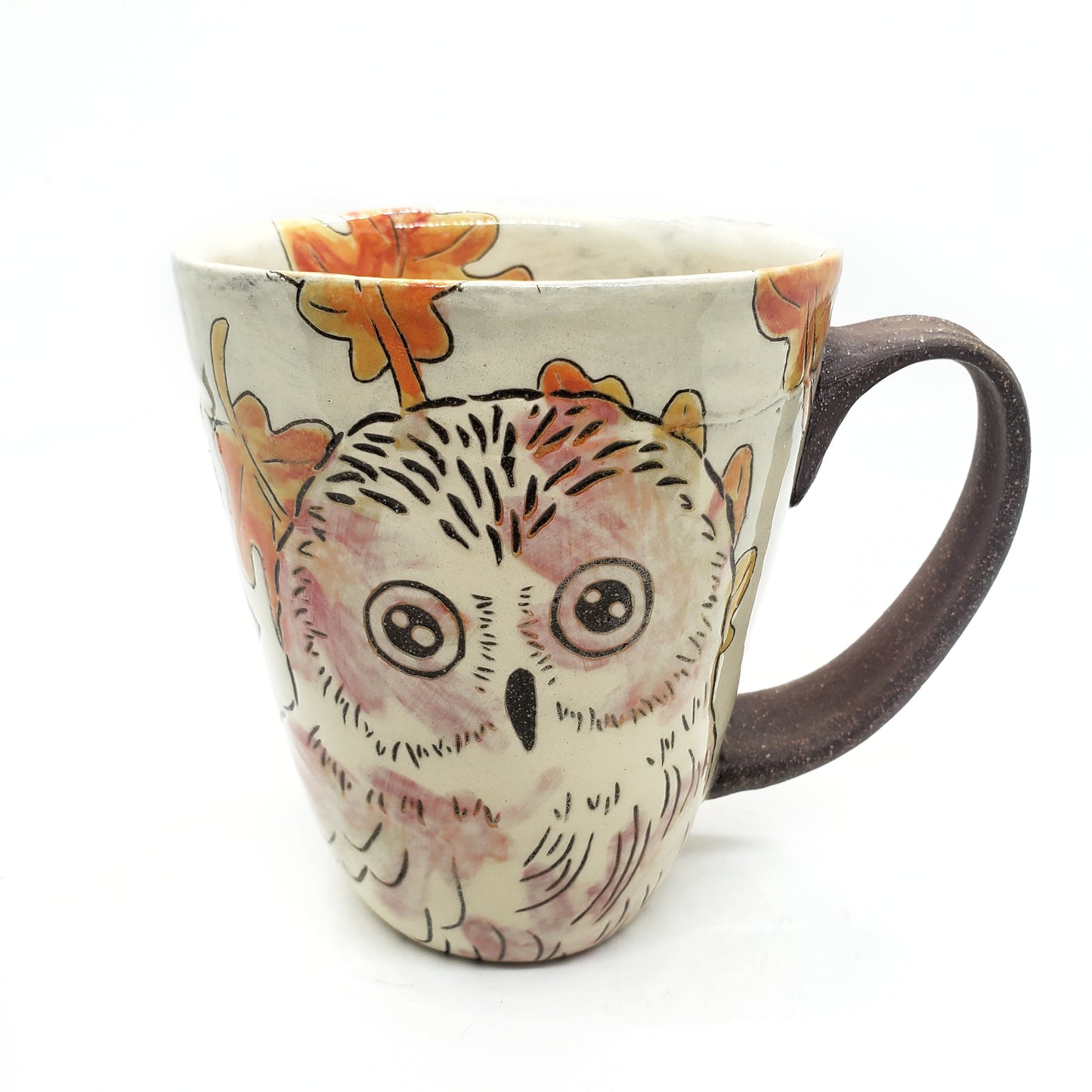 Mug - why? owl (14 oz)