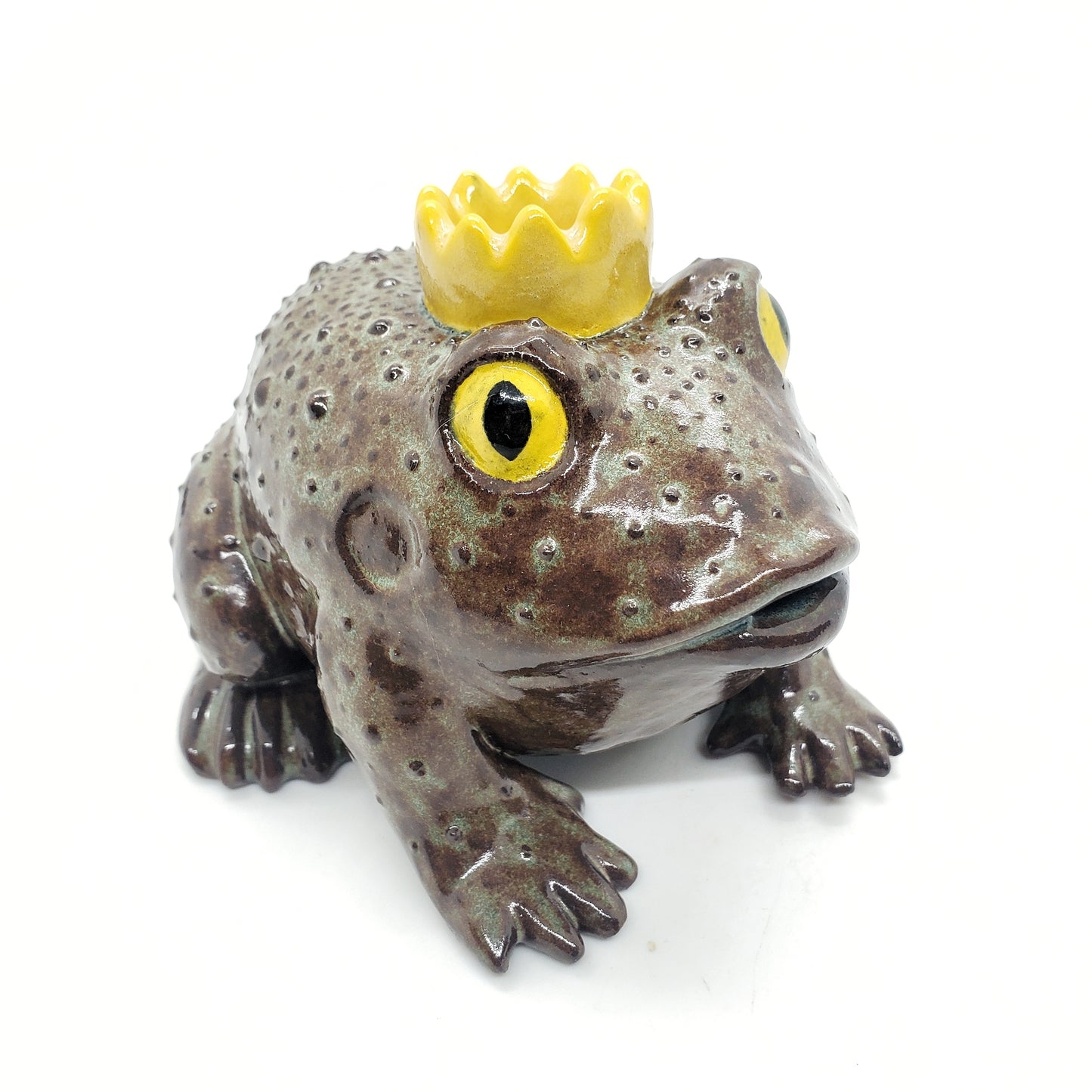 Pipe sculpture - toad king