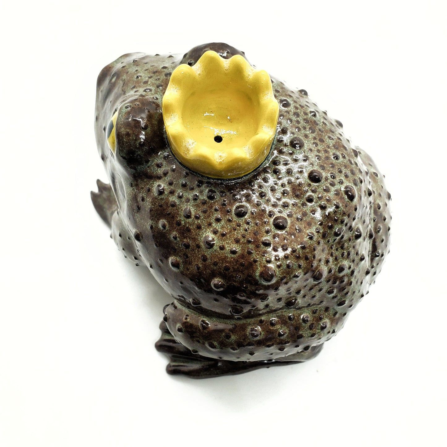 Pipe sculpture - toad king