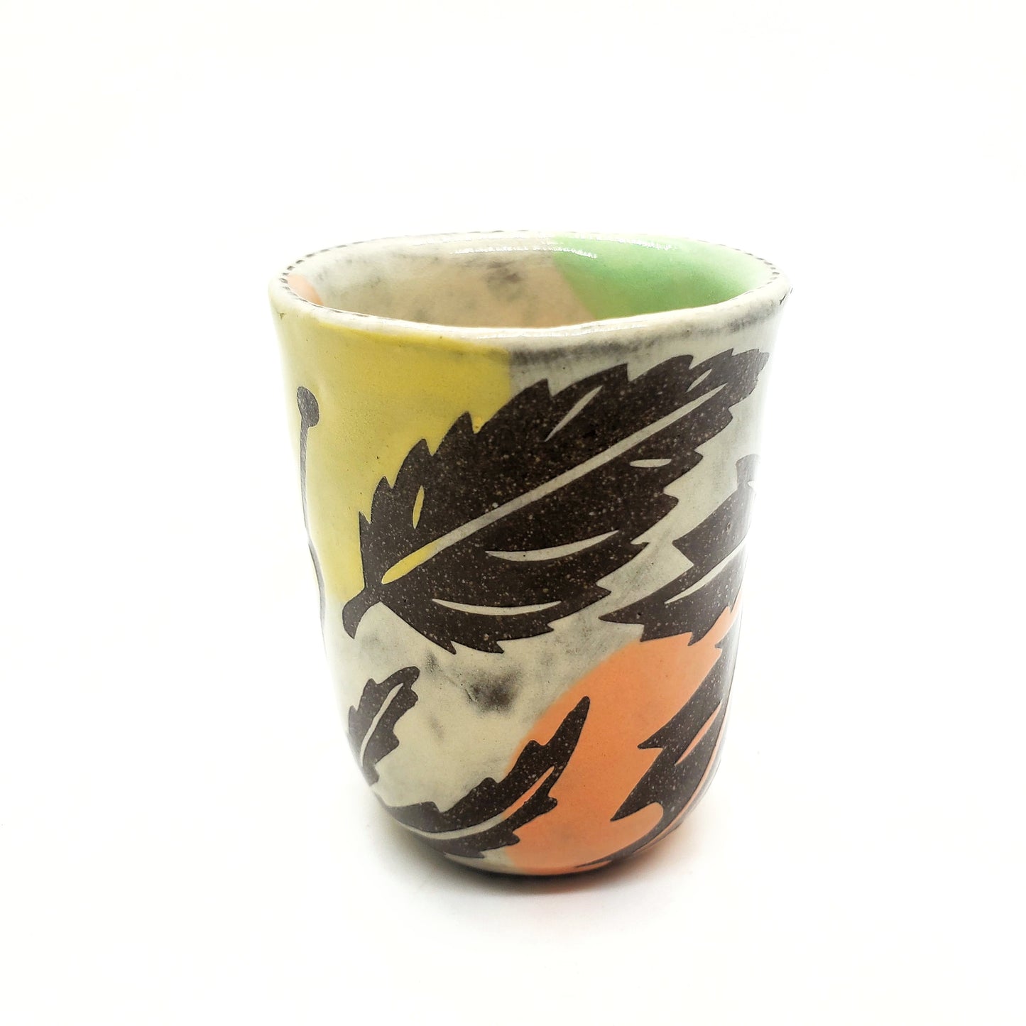 Mini cup - snail and leaves 1 (2 oz)